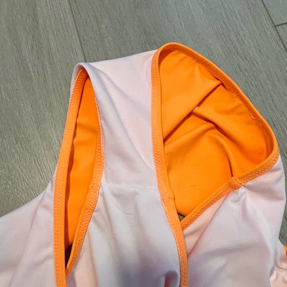 Cupshe High-Waist Bikini Bottoms in Bright Orange size large NWT new - Picture 7 of 8